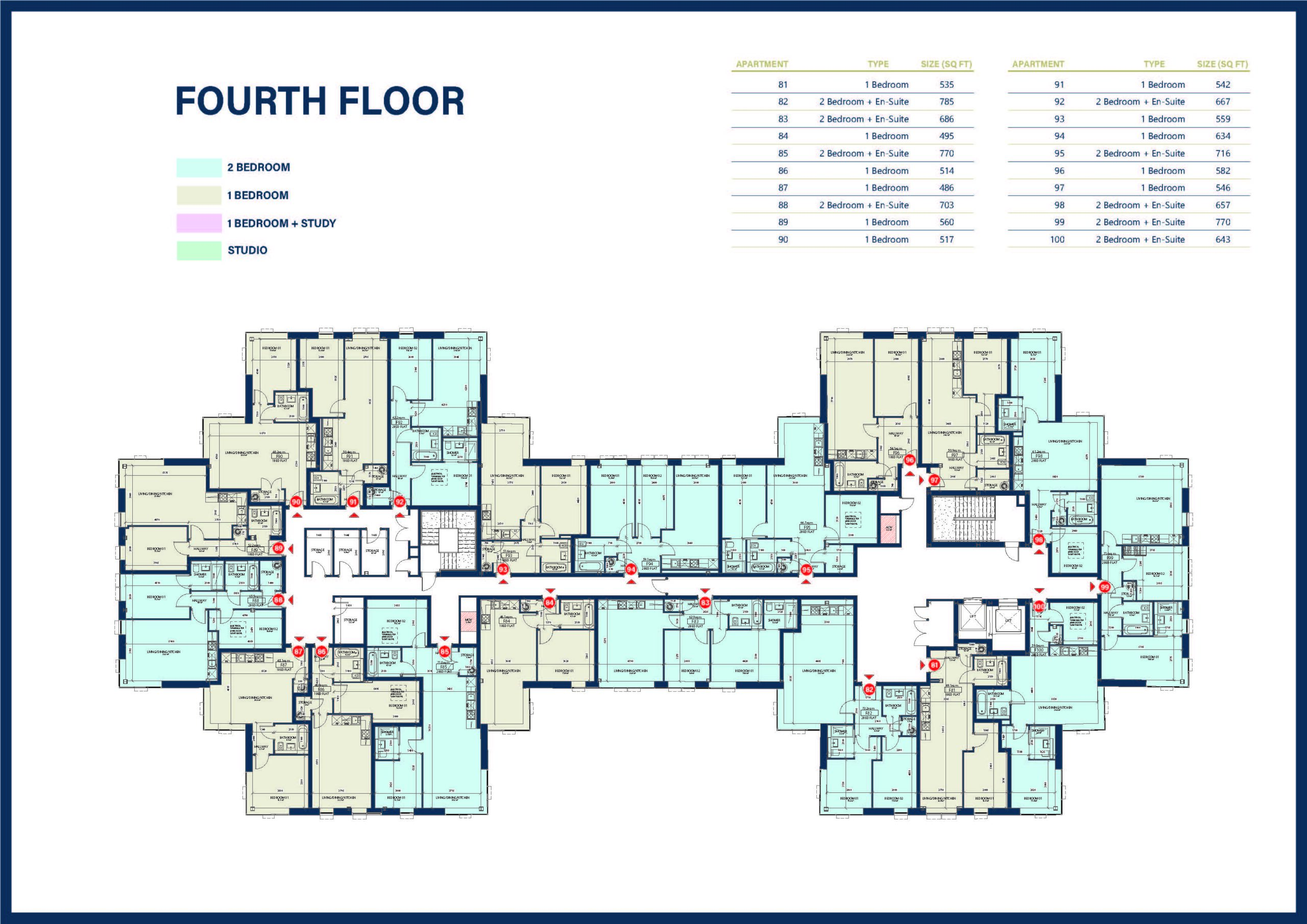 fourth floor blueprint