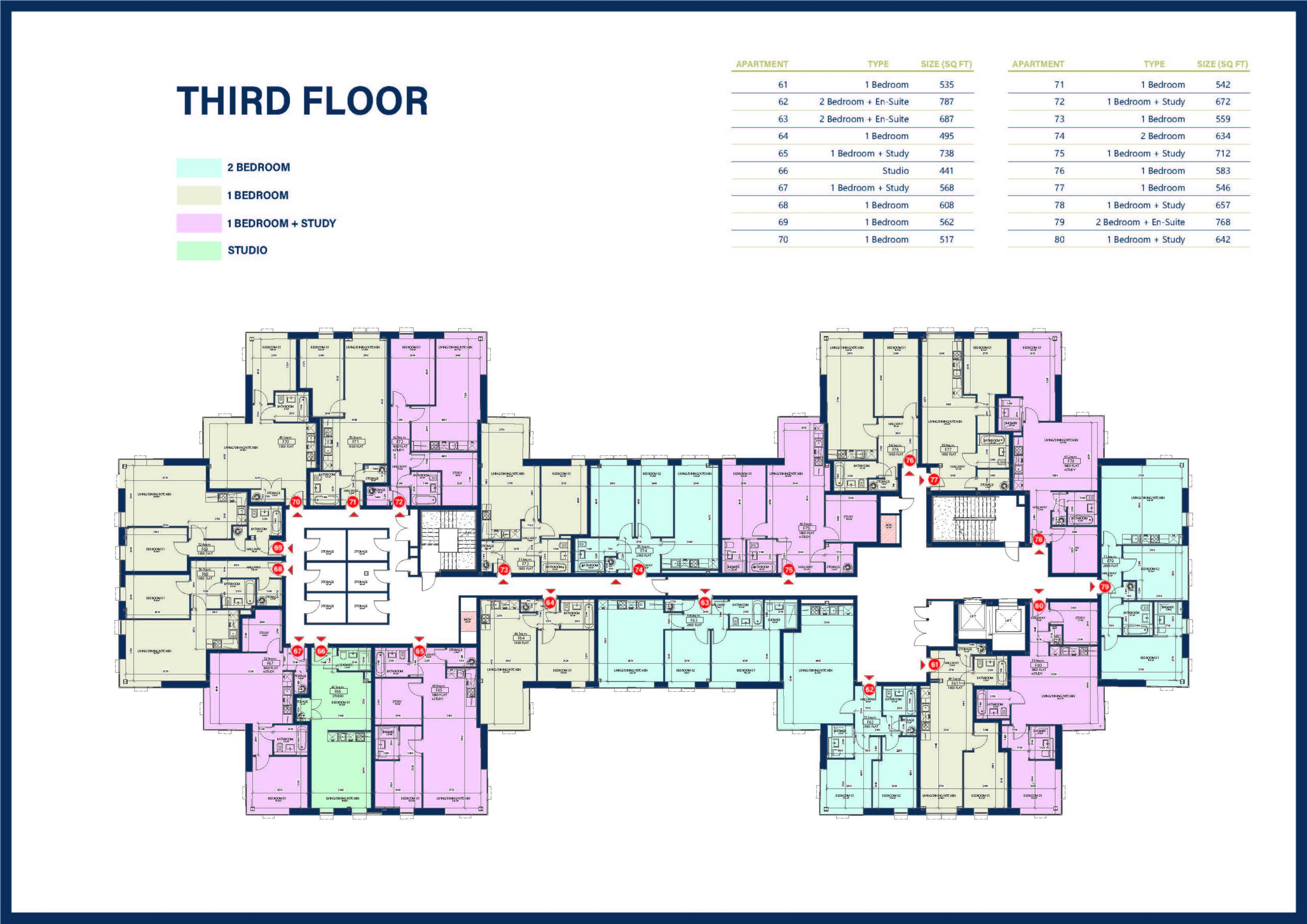 third floor blueprint